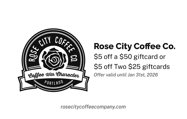 Rose City Coffee Co ad
